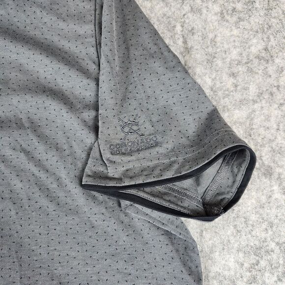 Travis Mathew Men Shirt 2XL Polo All Over Print Light of the Valley Performance - Picture 7 of 12